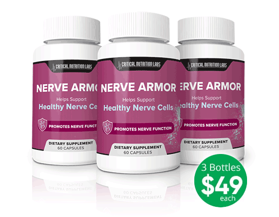 Nerve Armor - 3 Bottles