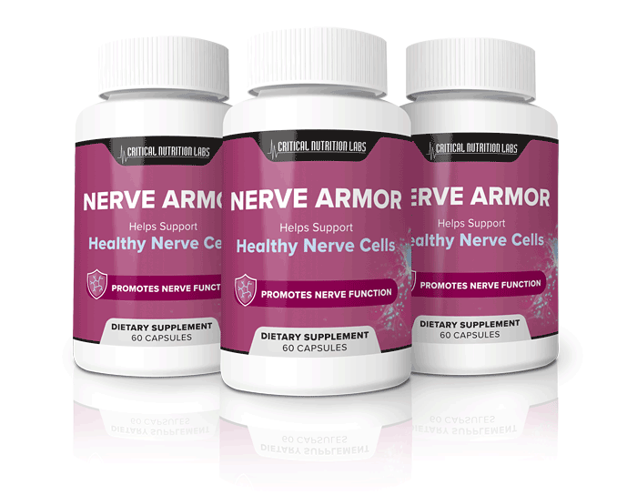 Three bottles of Nerve Armor