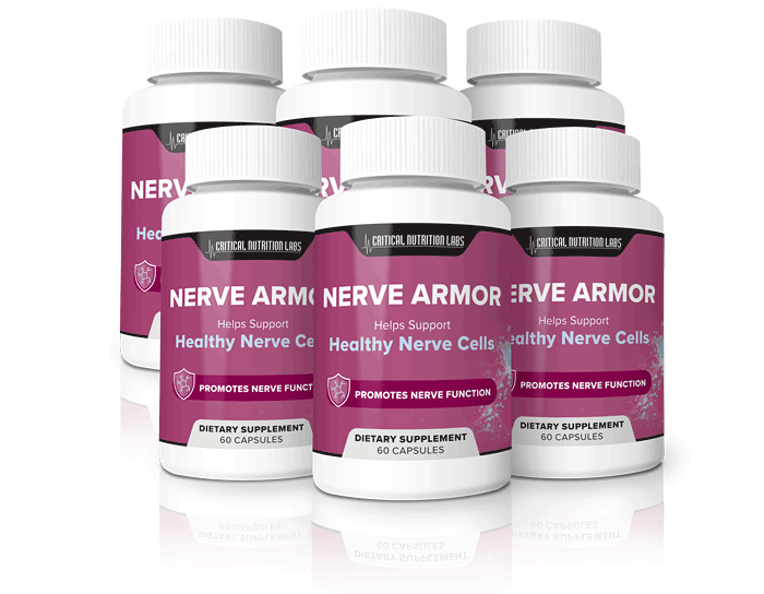 Six bottles of Nerve Armor