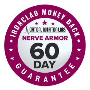 Nerve Armor 60-Day, 100% Money Back Guarantee